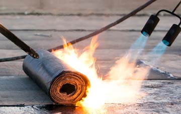 Llangewydd Court asphalt flat roofing repairs